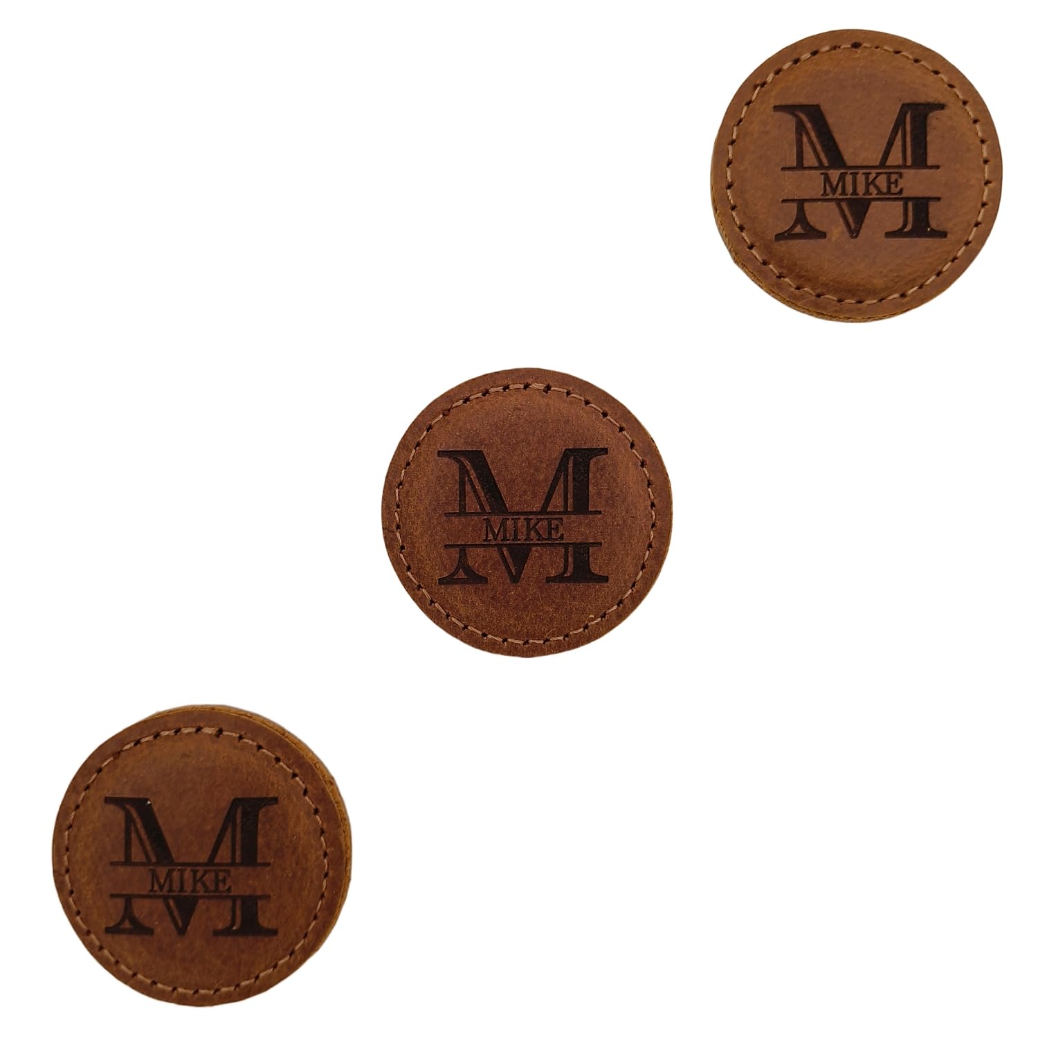 Photo 1 of **2 packages**VILEMALEN 3 Pack Personalized Magnetic Golf Ball Marker Hat Clip for Putting Green, Funny Ball Markers Gift for Golf Lover