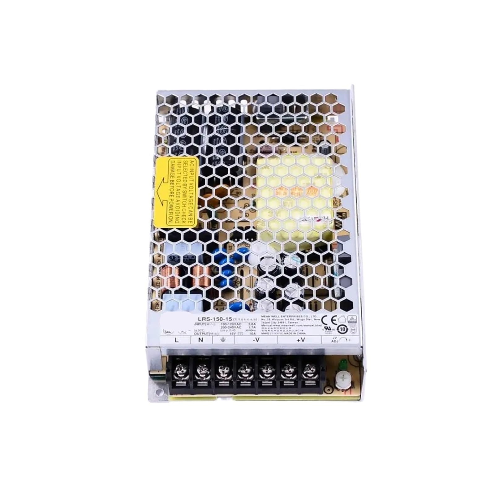 JJKKOZVQF LRS-150-12V 15V 24V 36V 48V Switching Power Supply 150W Single Output(12V)