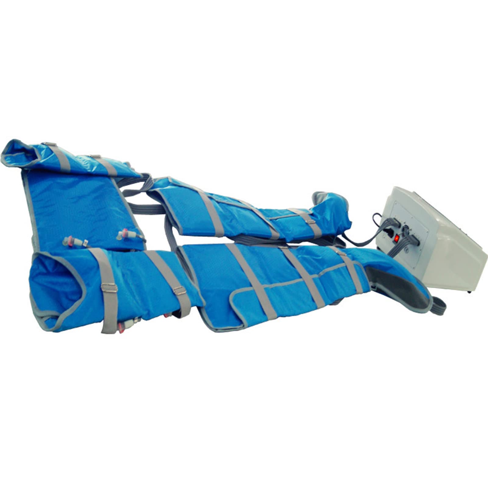 Strumento massaggiatore ad onde d'aria a pressione d'aria non riscaldante, airbag, massaggiatore parziale del corpo, tuta per braccia, polpacci, gambe, piedi e vita, massaggiatore per drenaggio linfa