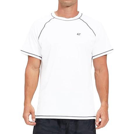 Anti-UV White Sun Shirt for Men