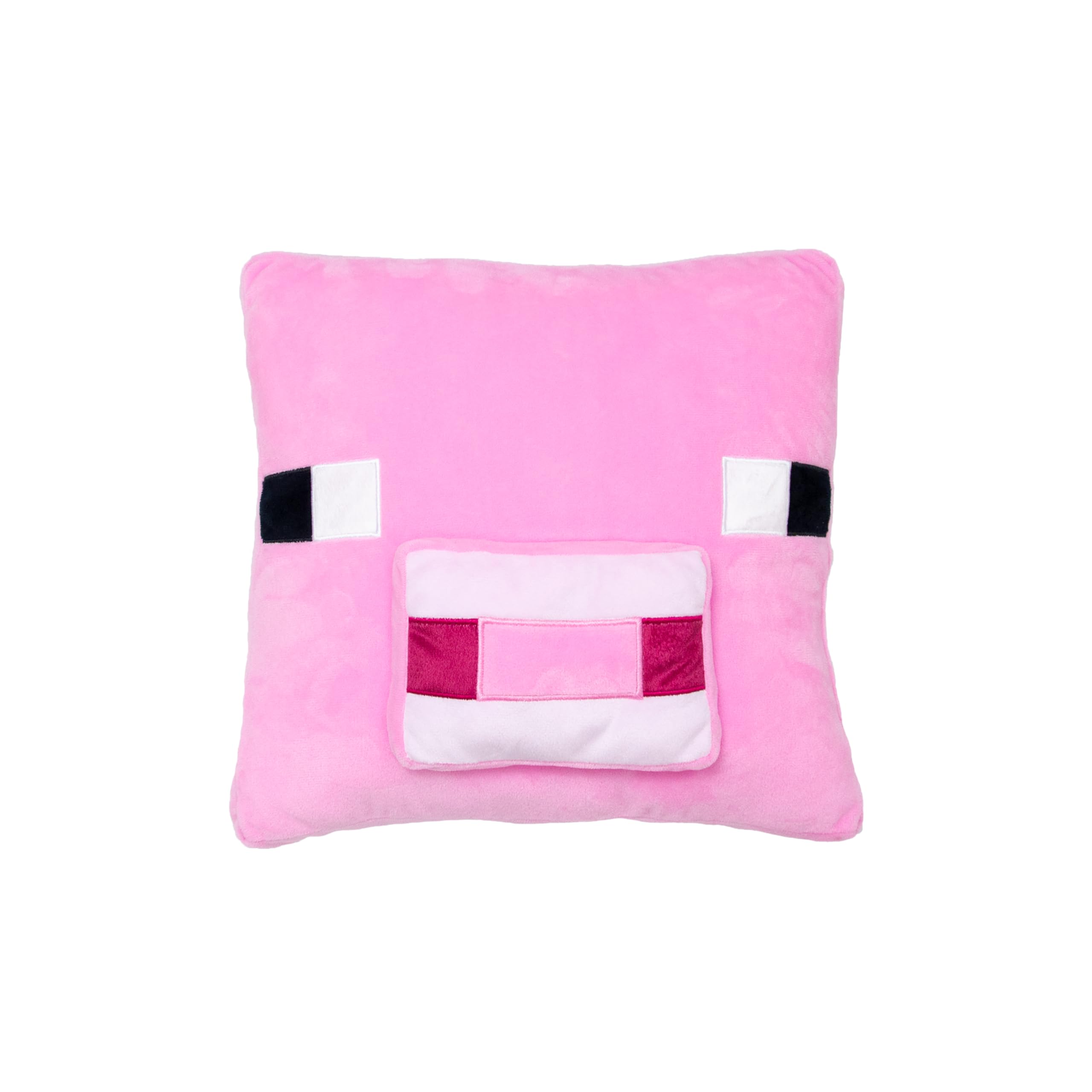 Cuscino quadrato Minecraft Vibes con licenza ufficiale, super morbido, reversibile, 2 lati, perfetto per qualsiasi camera da letto, divano o sul letto, 35 cm x 35 cm.