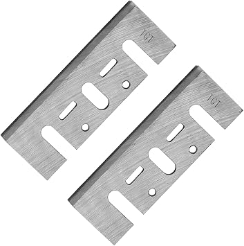 JTEX 3-1/4 Inch Carbide Planer Blades Replacement for DeWalt D26676, DW680K, Makita D-17223, N1900B, KP0800K, KP0810 and Most Hand-Held Planer