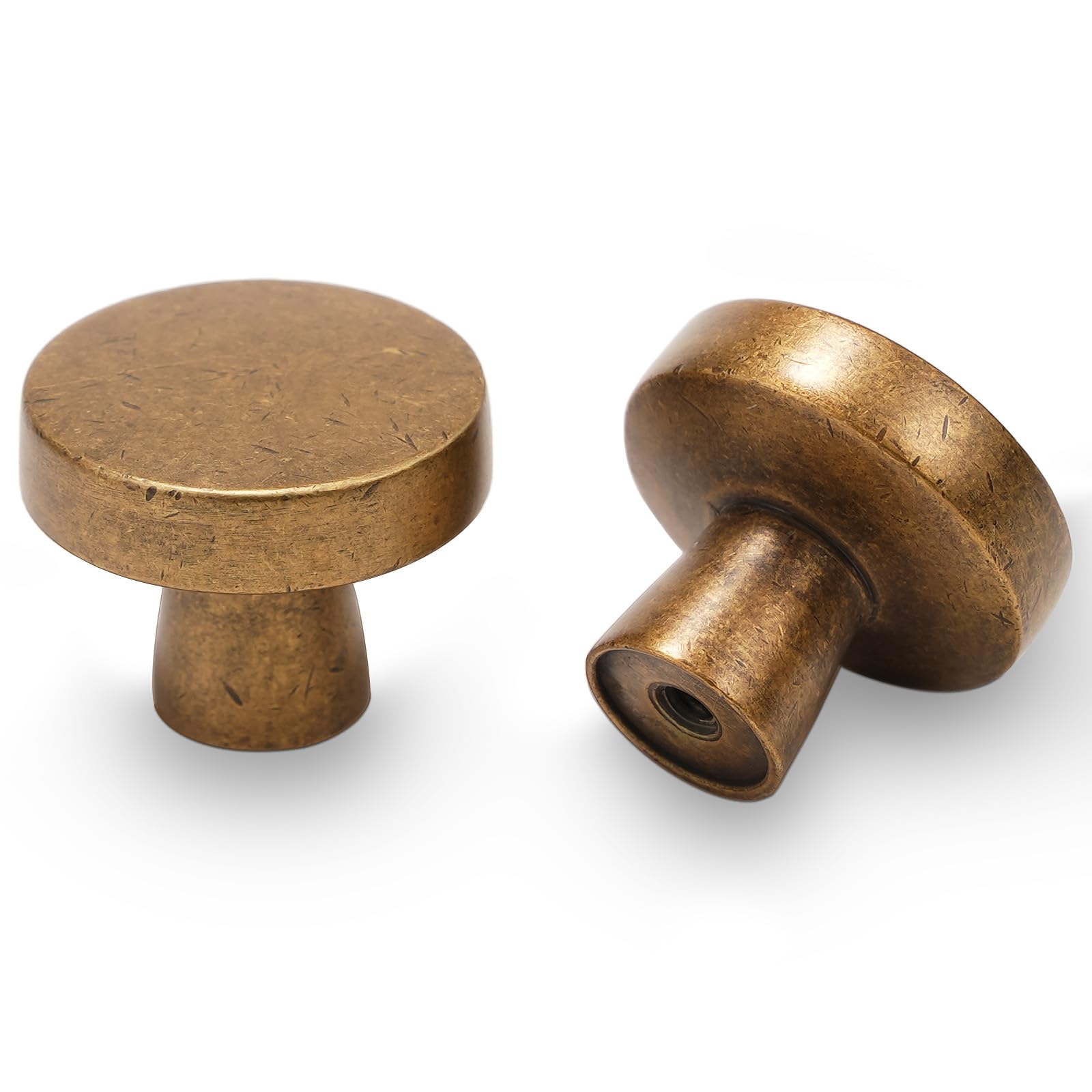 POVEFONK Lot De 10 Boutons De Placard De Cuisine En Bronze U2013 Poign Es De