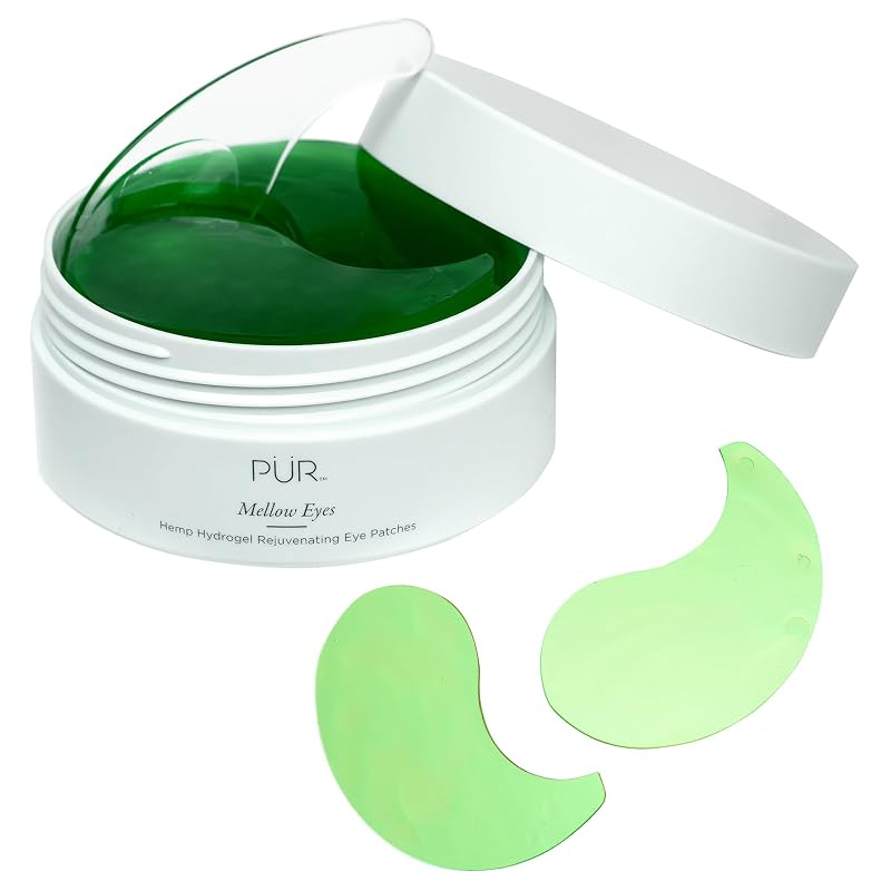 Máscaras de hidrogel para a região dos olhos PÜR MINERALS Mellow Eyes, 1 unidade