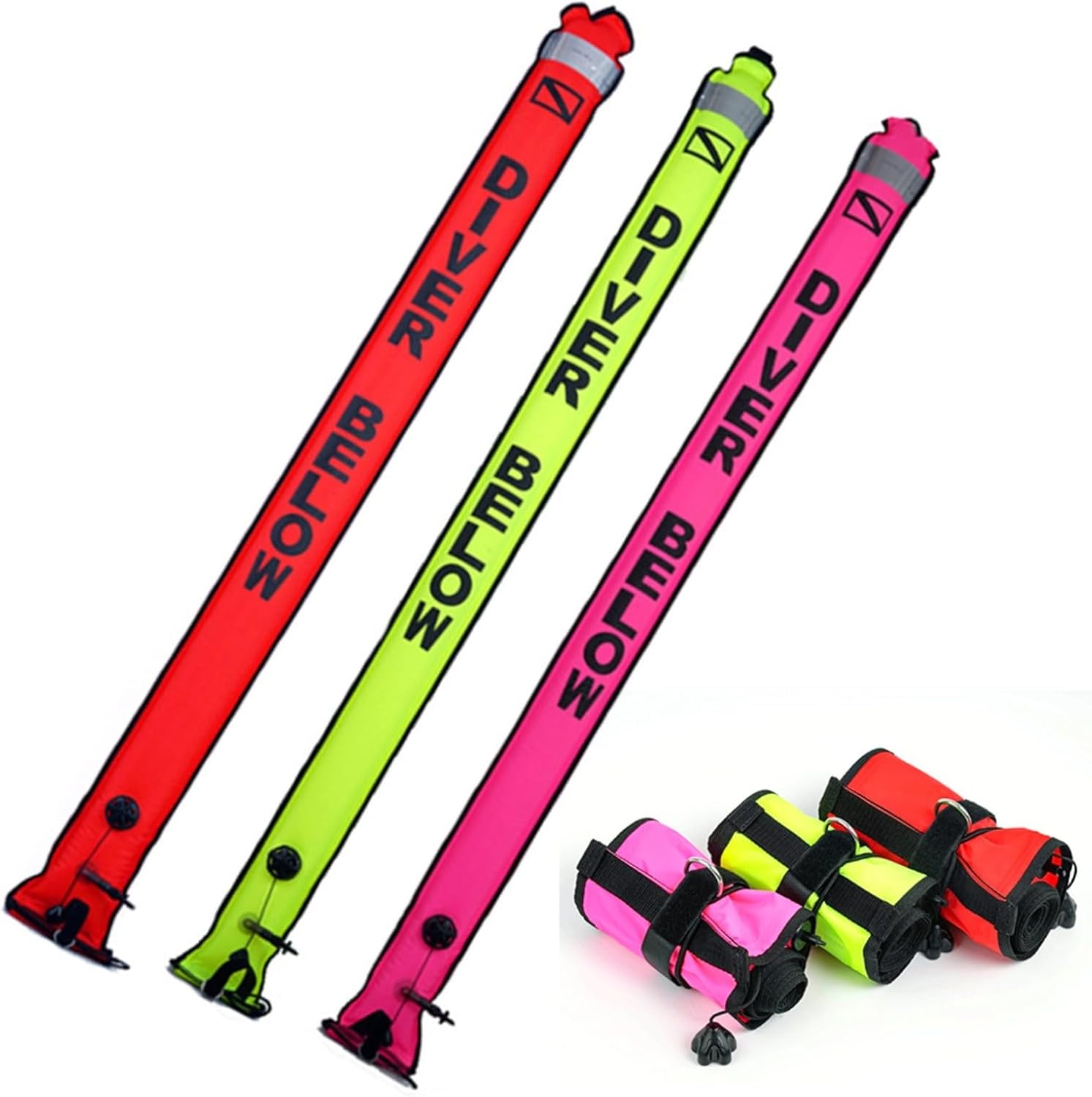 1pc Surface Marking Buoy Diving Marking Buoy Diving Marking Buoy Scuba Diving for Marking Buoy (Pink)(Pink)