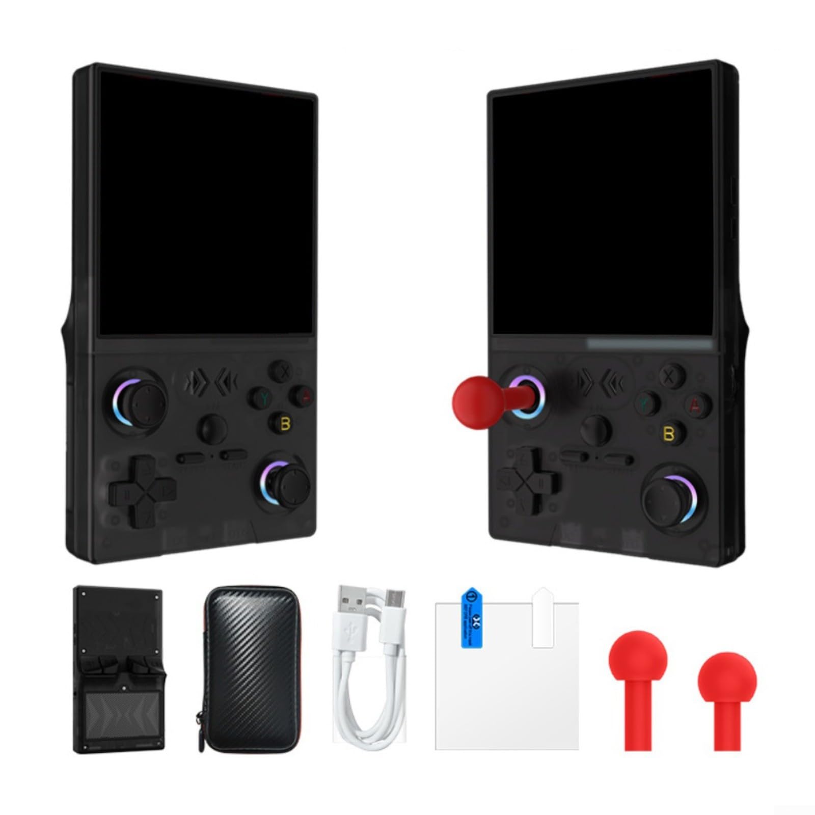 Consola de juegos portátil Pantalla HD de 4 pulgadas WiFi en línea Dispositivo de juegos multijugador portátil ABS Construir diseño compacto para viajes blanco