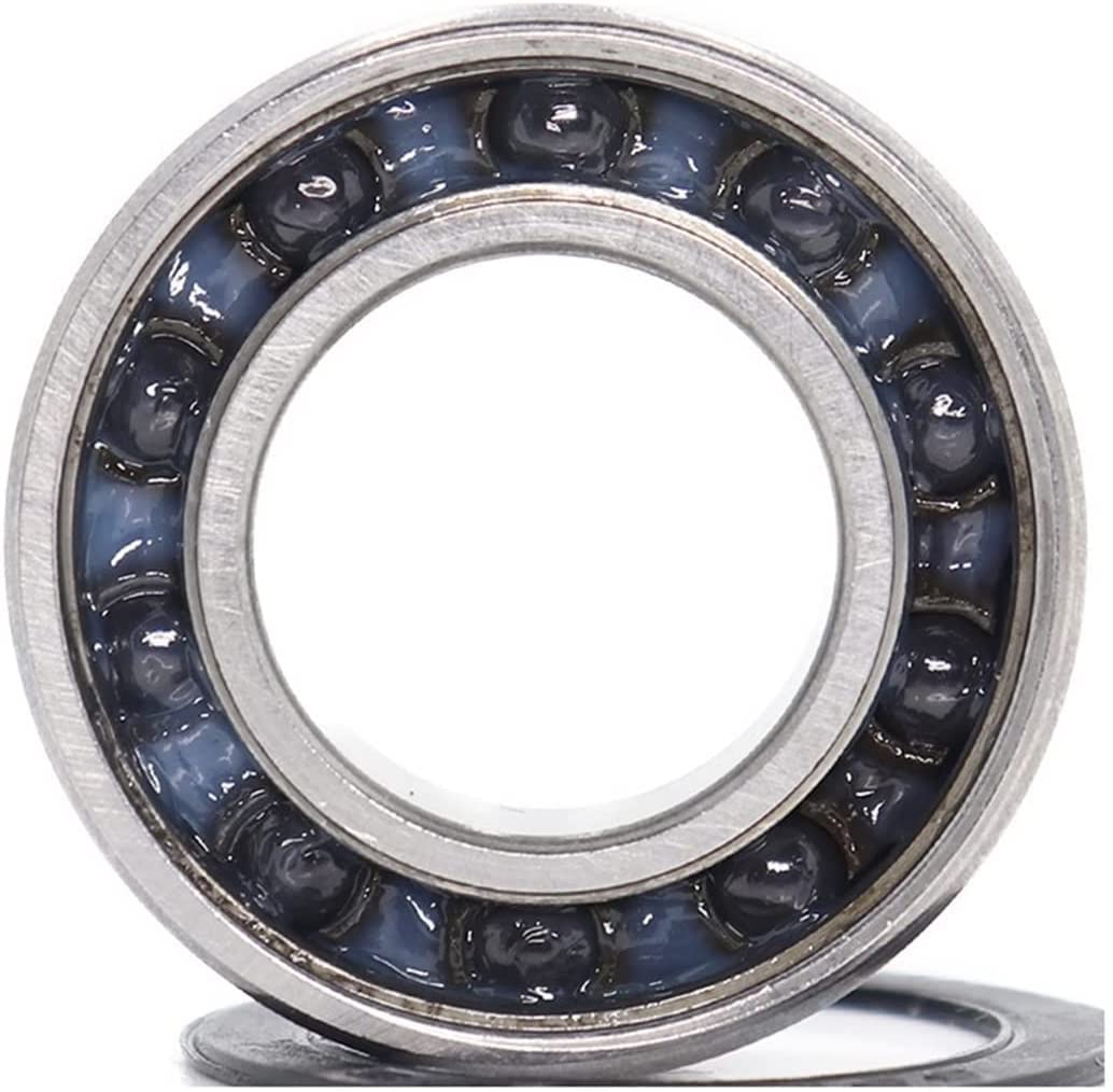 HYUJNAFZR 1PC 6902RS Hybrid Ceramic Bearing 15x28x7mm ABEC-5 Bicycle Bottom Brackets Spares 6902 RS 2RS Si3N4 Ball Bearings 6902-2RS