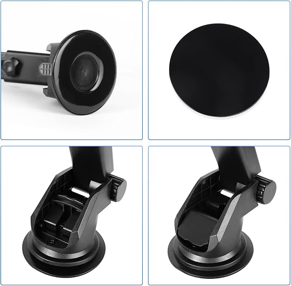podofo Suction Cup Bracket for 6.8/7/9/9.3/10.26 inch Portable Car Stereo