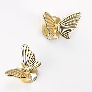 Butterfly Wall Hook, Decorative Coat Hook, Solid Zinc Alloy Heavy Duty W...
