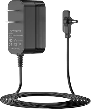 Replacement Charger for Shark FlexBreeze Outdoor Fan FA222 FA222WH FA302 FA302WH Cordless Portable Misting Fan 12V AC/DC Power Adapter
