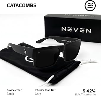 NEVEN Catacomb Polarized Sunglasses for Men & Women Unisex Sunglasses