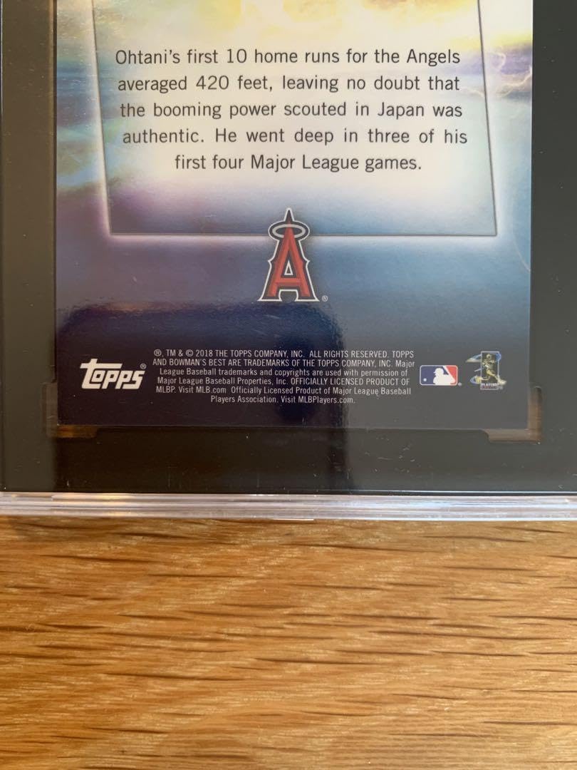 Amazon.co.jp: MLB LAエンジェルス 大谷翔平 ルーキーカード A 