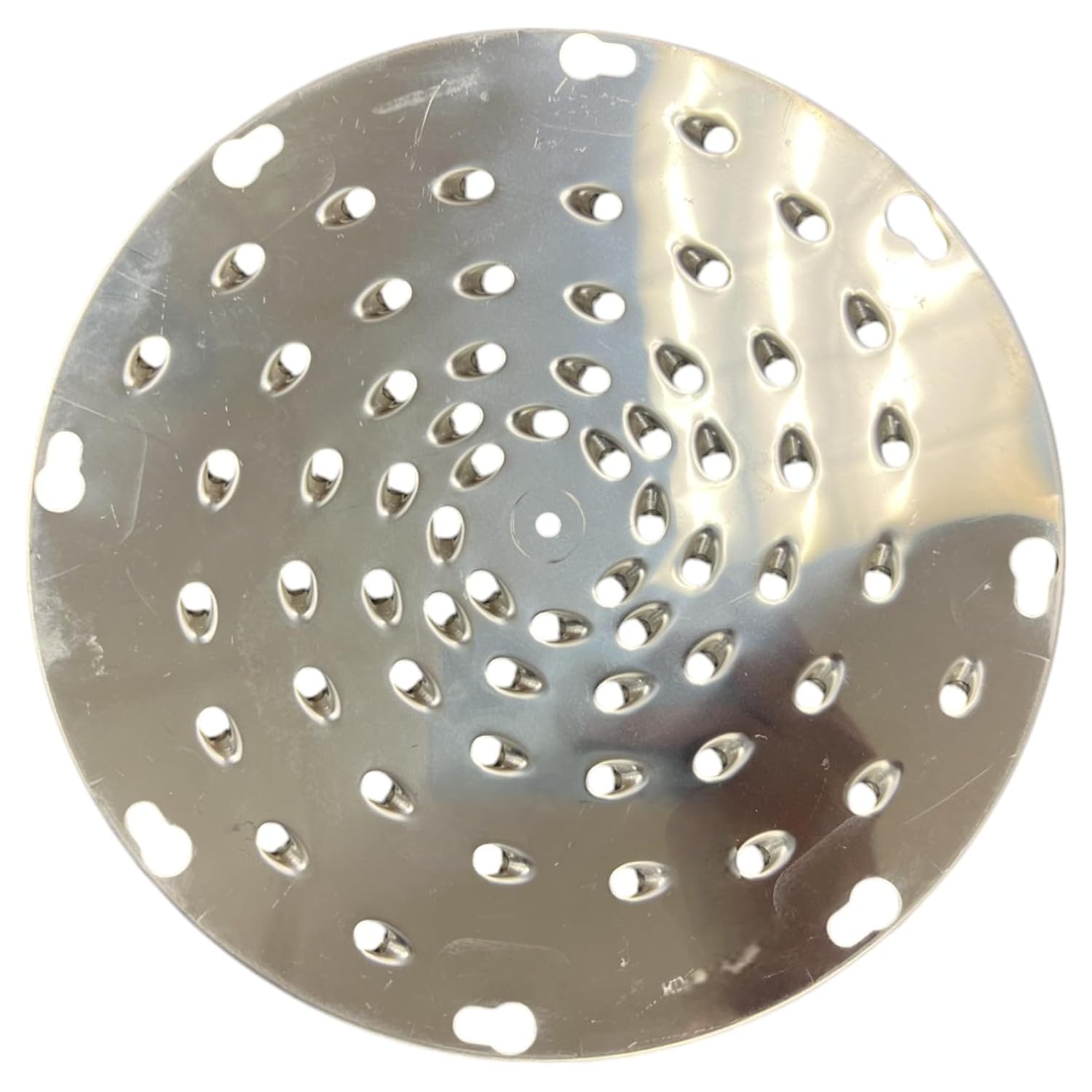 ALFA KD-1/4 Replacement Shredding Disk for Commercial Kitchen Shredders | 1/4" Holes | 9.25" Diameter | Replacement for GS-12/22 and VS-9 Graters and Shredders