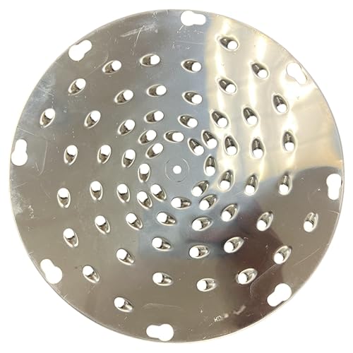 Miniatura 3 de ALFA KD-1/4 Disco de trituración de repuesto para trituradoras de cocina comerciales | Agujeros de 1/4 pulgadas | Diámetro de 9.25 pulgadas |