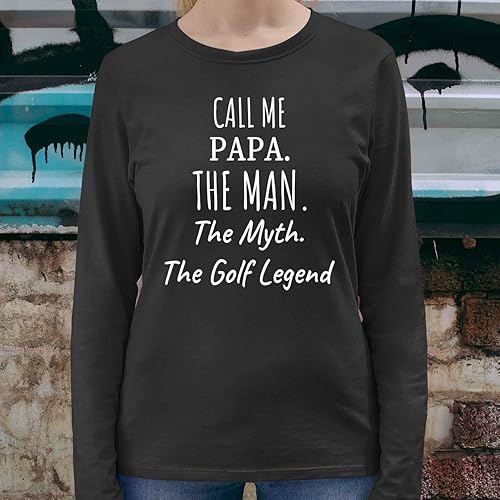 Miniatura 3 de Idea for Golf Lover - Papa Man Myth Golf Legend Men and Multicolor Shirt