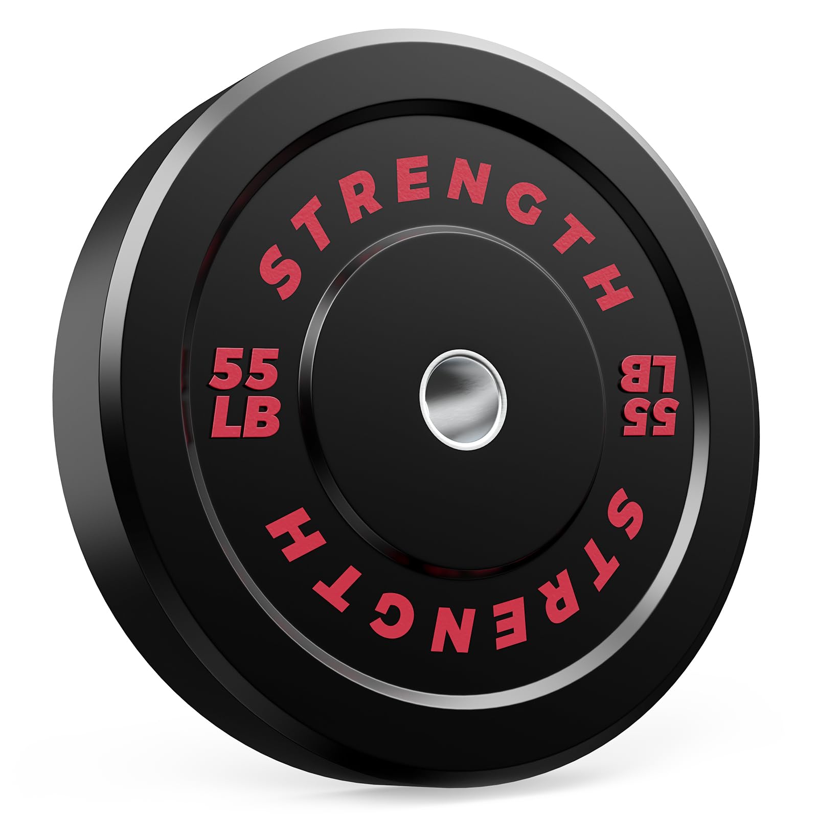 XDDIAS Bumper Plates, Olympic Bumper Plates Set, 2-Inch Rubber Weight Plates with Steel Insert for Weight Lifting and Strength Training - Sold in Single, Pairs or Sets