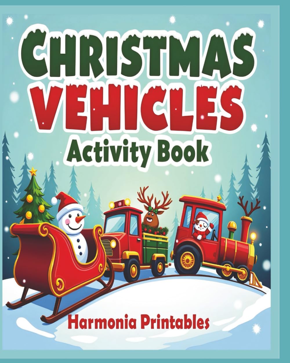 Christmas Vehicles Activity Book | Early Learning | Educational
