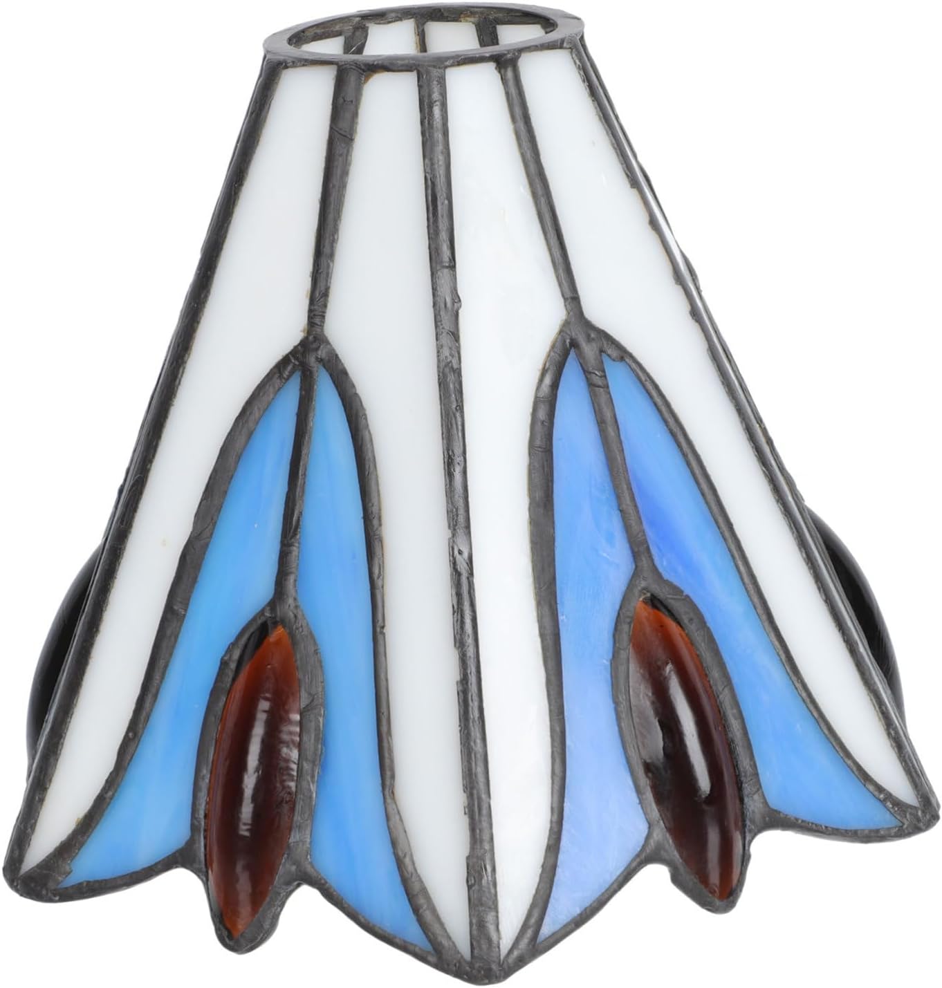 Gadpiparty Decorative Glass Lampshade Light Cover Delicate Ceiling Shade for Home Use Easy Installation Suitable for Wall Floor and Ceiling Lamps Elegant Design for Various Decor Styles