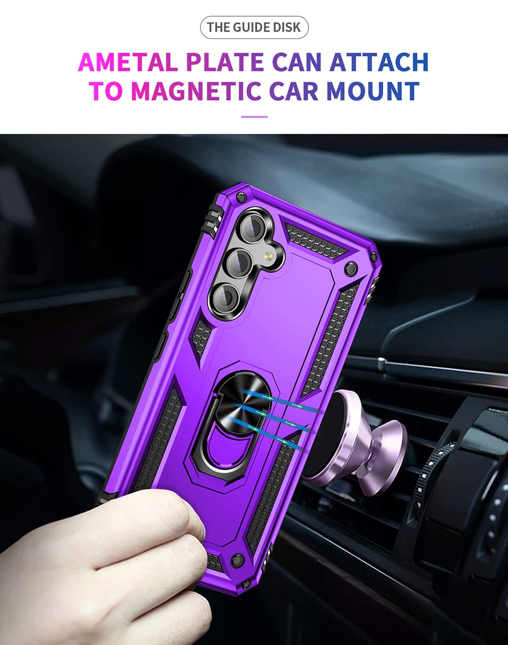 Amazon.com: for Samsung Galaxy A54 5G Case with HD Screen
