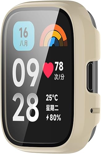 Miniatura 2 de TenCloud Paquete de 3 protectores de pantalla compatibles con Redmi Watch 3Mi Watch Lite 3 Accesorios Funda protectora completa