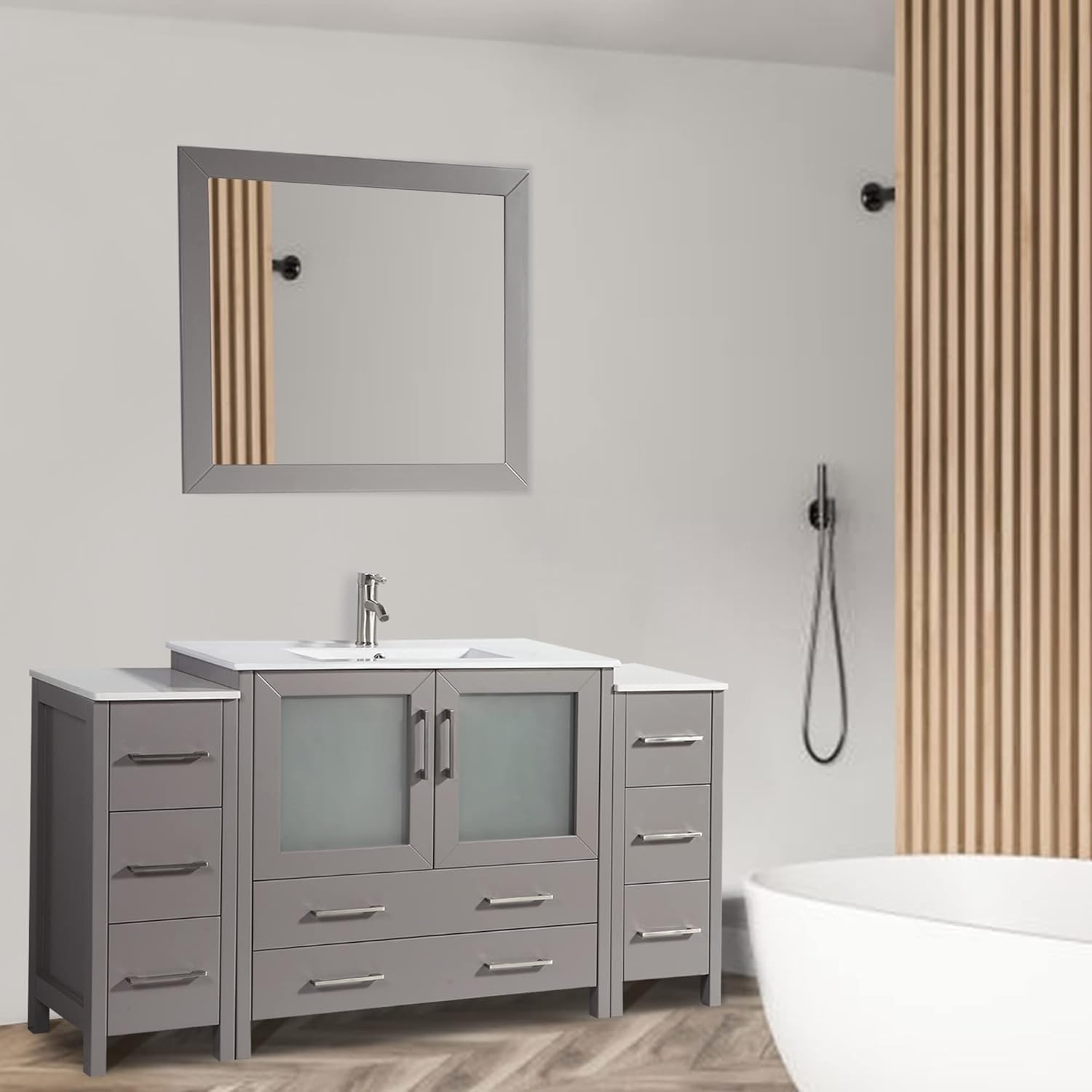 Bathroom Vanity Mirror Cabinet Combo – Rispa