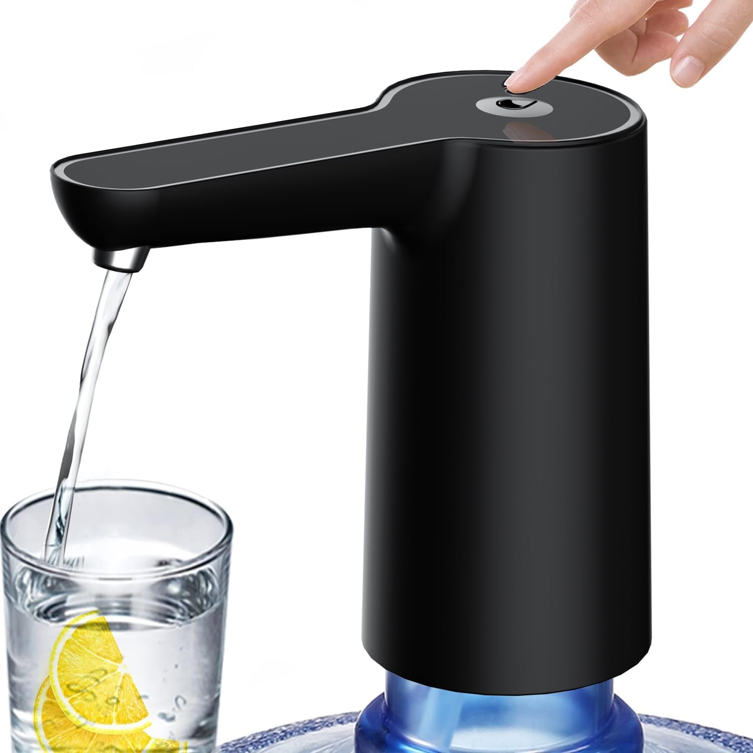 Hoteon Automatic Water Dispenser Pump, USB Rechargeable Battery Water