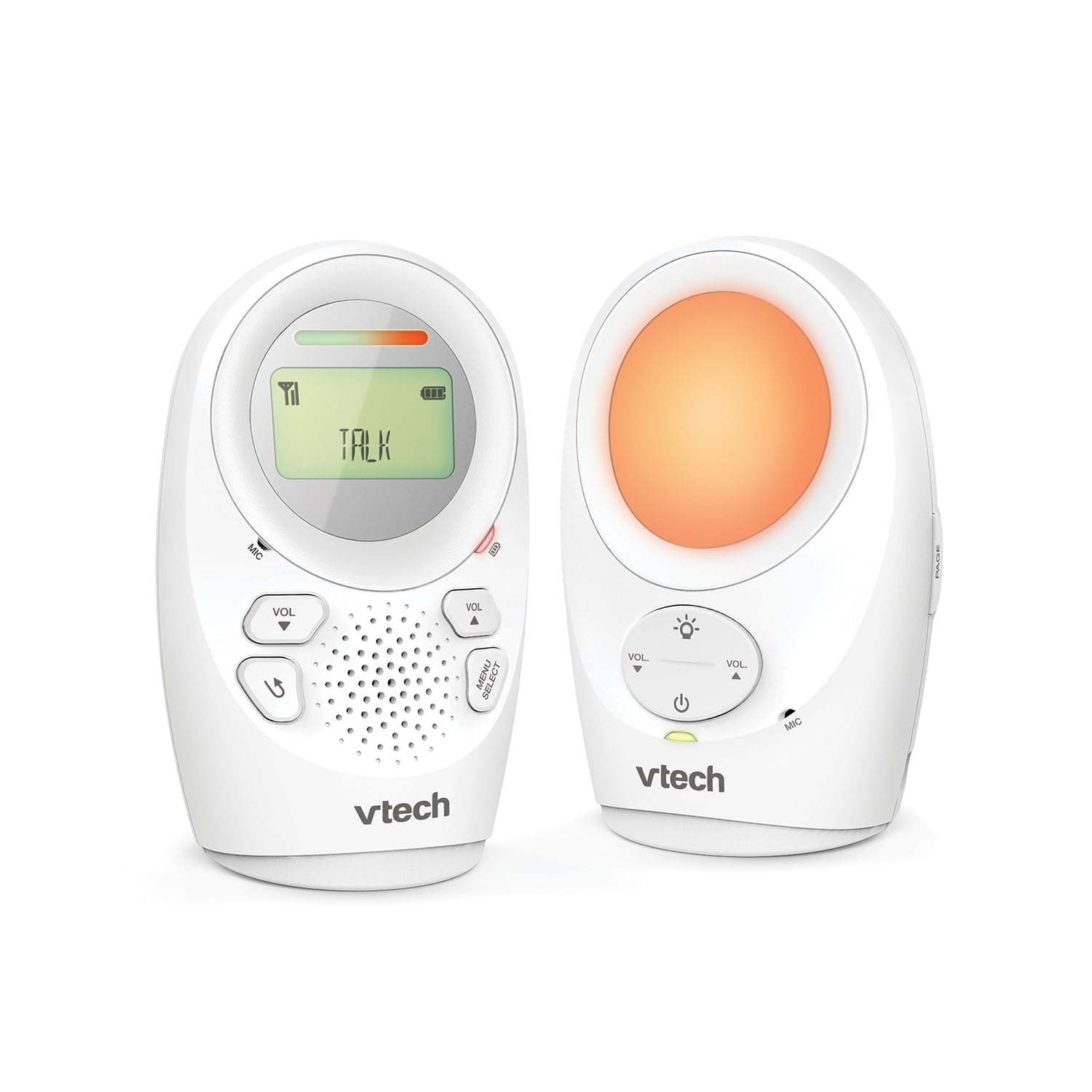 VTech - Babyphone Night Light - Fonction Veilleuse, Communication Parent/bébé - BM1211 - Version FR