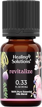 Healing Solutions Revitalize Blend Essential Oil - 0.33 Fluid Ounces