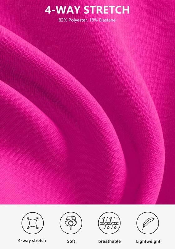 Viodia 25" Knee Length Skorts Skirts for Women with Zipper Pockets Stretchy Modest Aline Midi Skort for Casual Summer Travel - Image 6