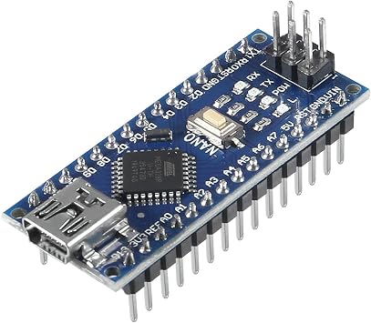 4Pcs for Nano V3.0 ATmega328P Module CH340G 5V 16M Mini USB Micro Controller Development Board with PIN Headers(Without USB Cable)