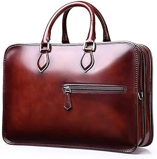 JPDP TERSE Prezzo all'ingrosso Uomo Borsa da lavoro Borsa a tracolla in pelle di mucca veneziana fatta a mano Borsa a tracolla 4 Colori in stock Dropshipping 361 tabacco