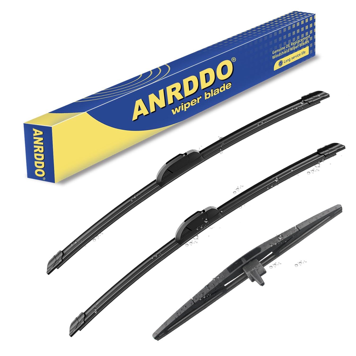 Front Wipers Rear Wiper Blades 3 Wipers For 2009-2015 Honda Pilot Models, OEM Quality Original Style (22 Inch 21 Inch 14 Inch Pack Of 3) In | Whizz - Foto 6