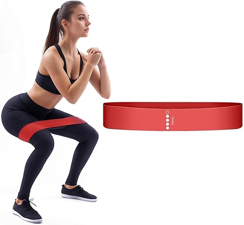 Miniatura 11 de 1 | Juego de 5 Bandas de Resistencia para Entrenamiento, Equipo de Entrenamiento, Bandas de Ejercicio para Gimnasio en Casa y Estiramiento, Equipo