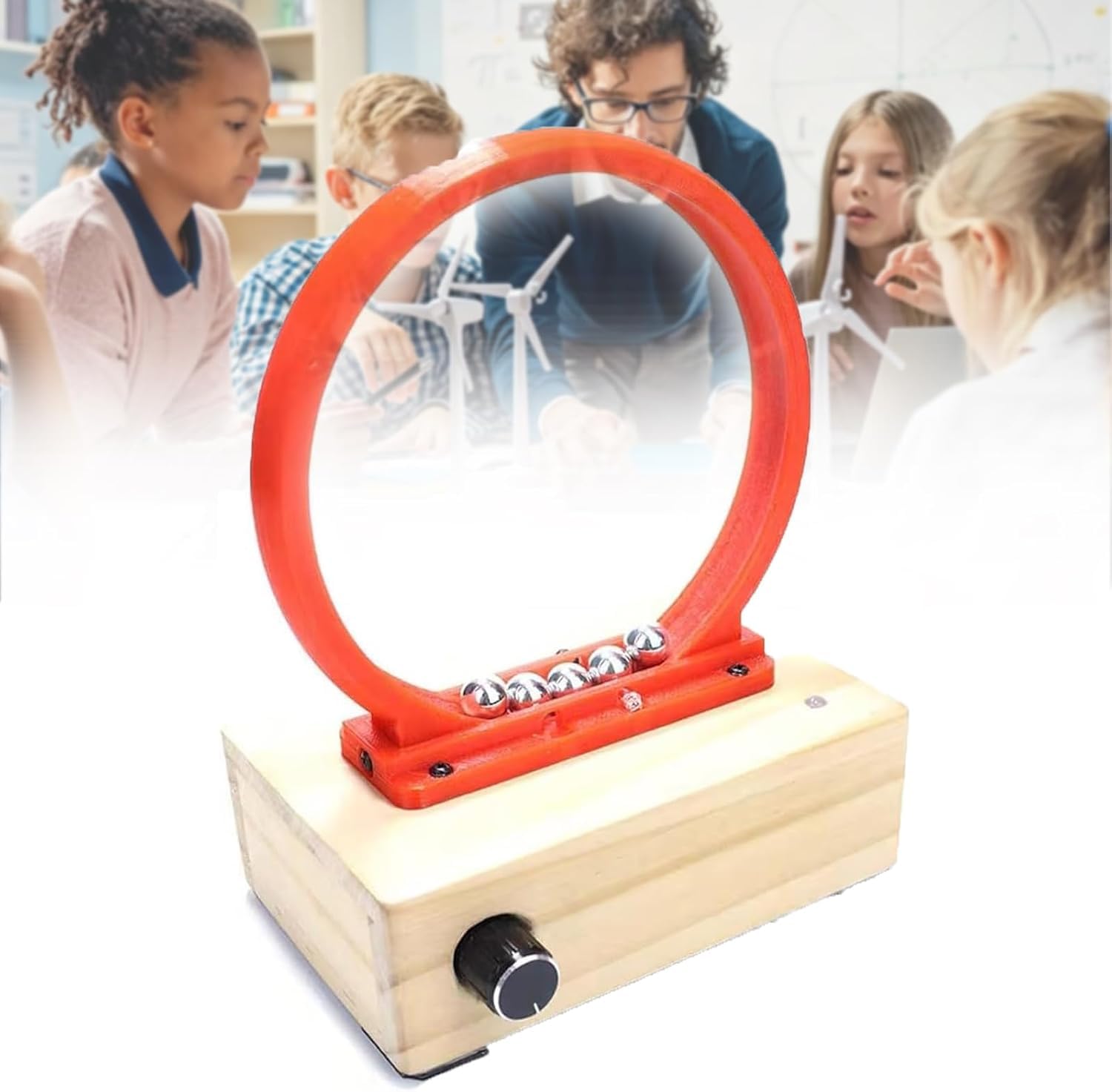 Modello Fai-da-te Di Macchina A Moto Perpetuo, Ciclotrone Elettromagnetico Per Esperimenti Scientifici Con Sfera Di Ferro, Risposta Rapida, Strumento Didattico Scientifico Per Laboratorio E Aula