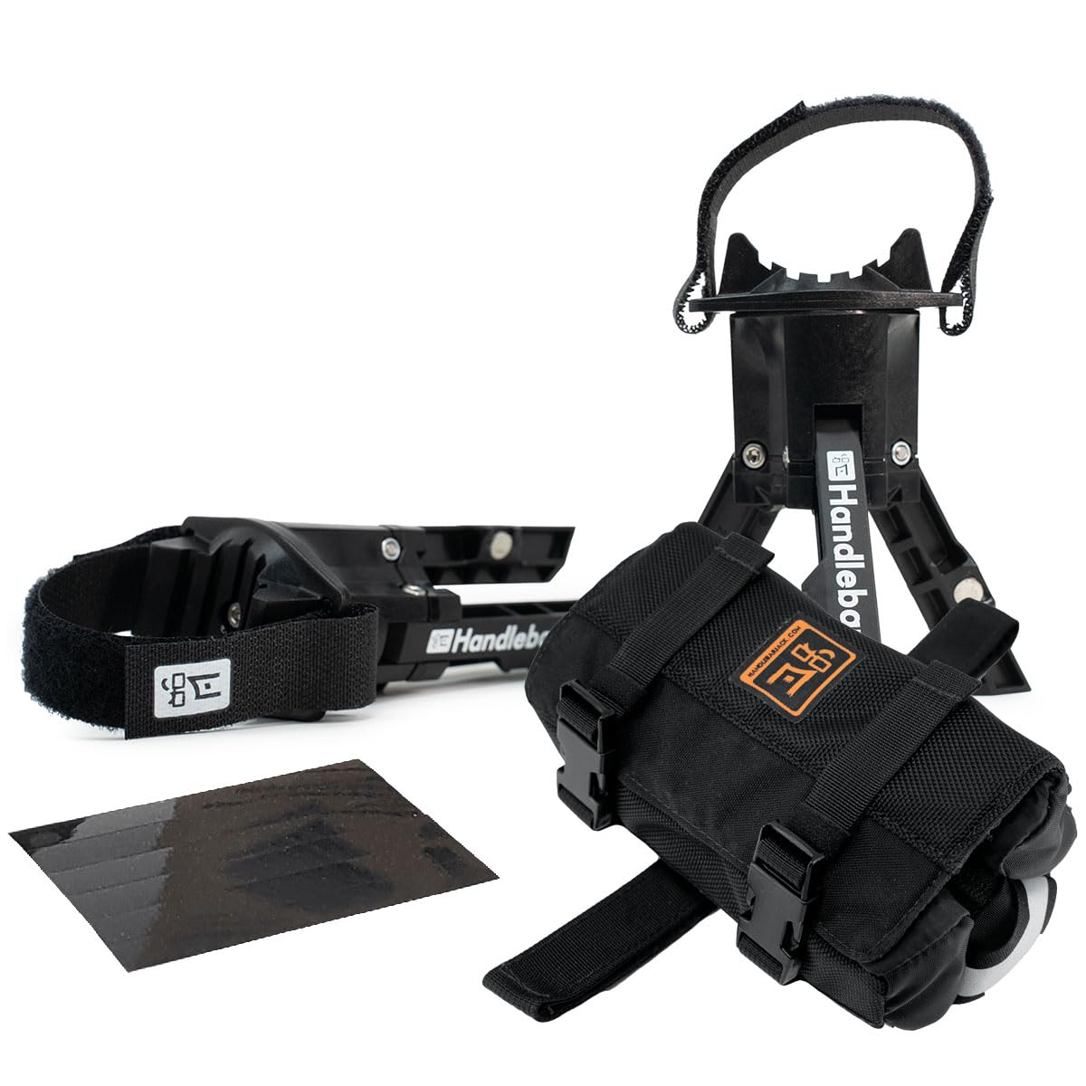 The Original Handlebar Jack Portable Repair Stand V3 for eBikes, Complete Bundle with Repair Stand, Reflective Stickers & Tool Pack | Compatible with