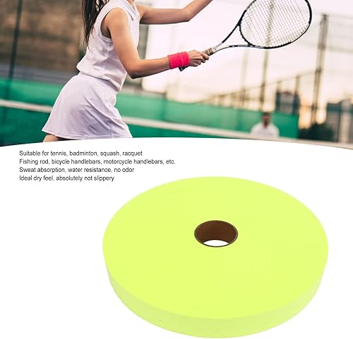 Miniatura 4 de Cinta de agarre de raqueta, agarre de tenis de bádminton, absorbente de sudor, antideslizante, para caña de pescar