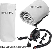 Vista 7 de DOBESTS Colchoneta de Gimnasia Inflable Pista de Volteretas Colchoneta de Tumbling 6.6ft10ft13ft16ft20ft, para Uso Doméstico Entrenamiento Yoga