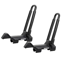 Yakima JayLow J-Cradle Rooftop Kayak Mount for 1 or 2 Kayaks – Car Roof Rack Carrier for Round, Square, Factory or Aerodynamic Crossbars, Holds 1 Boat Up to 100lbs or 2 Boats Up to 130lbs Total