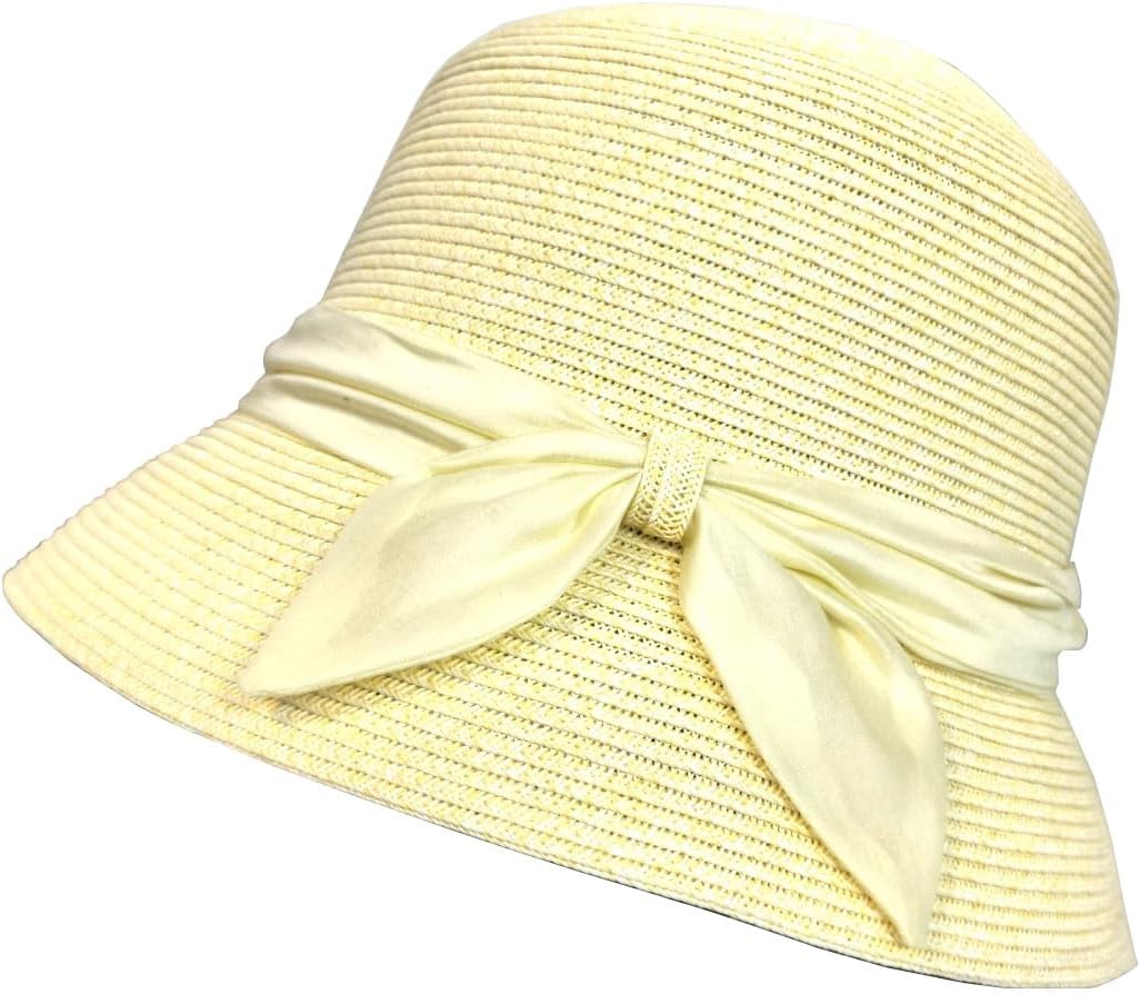 Summer Women's Hats Bowtie Fisherman's Hat Beach Sun hat Outdoor Vacation Sun Protection Straw hat