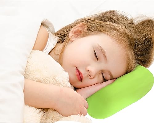 Miniatura 9 de Almohadas de microperlas de 15 x 8 pulgadas para dolor de cuello y hombros, almohada de viaje pequeña para sofá almohadas para sala de estar, diseño