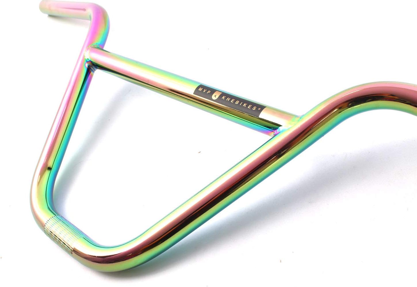 KHE MVP BMX Handlebar 9 Inch - 0.89 kg - 4130 CrMo - Multiple Butted - 740 mm - Oil Slick - Street & Park
