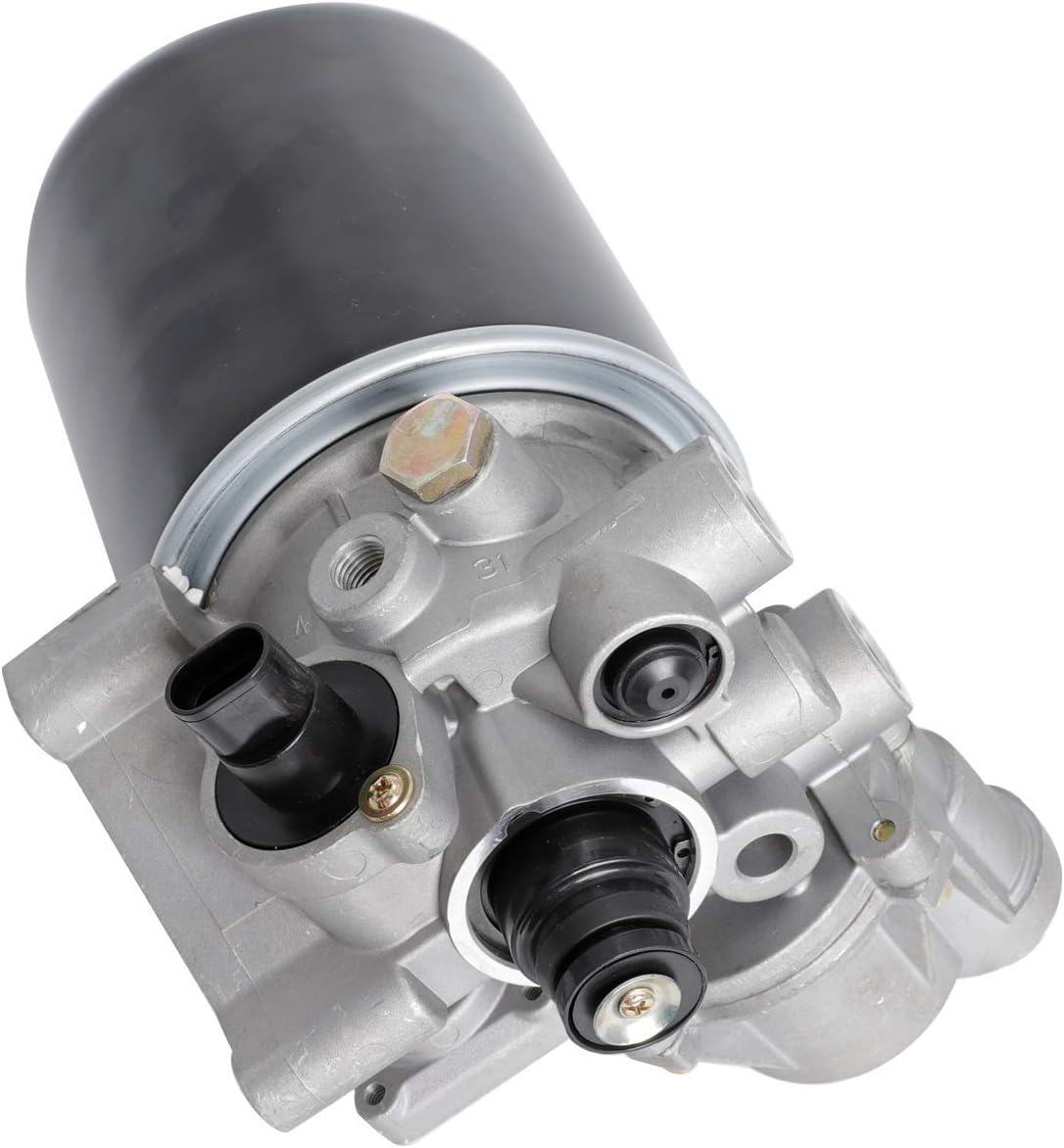 BLACKHORSE-RACING Air Dryer Assembly - Compatible with Meritor Wabco System Saver 1200 Series Meritor Style Replaces R955205 4324130010 TR955205