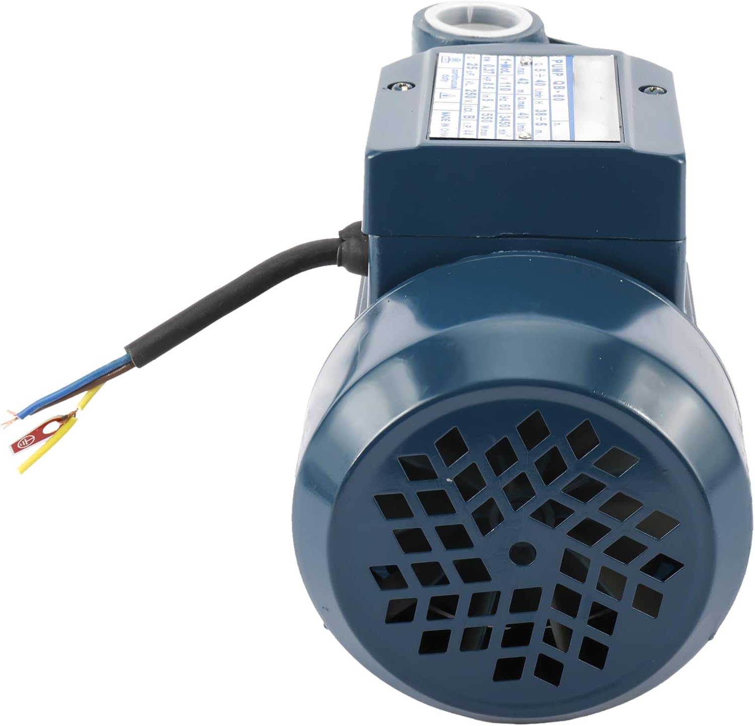 1/2HP Electric Industrial Centrifugal Clear Clean Water Pump Pool Pond Farm Pool Pond, 370w 110v 60hz, 1" inlet and outlet