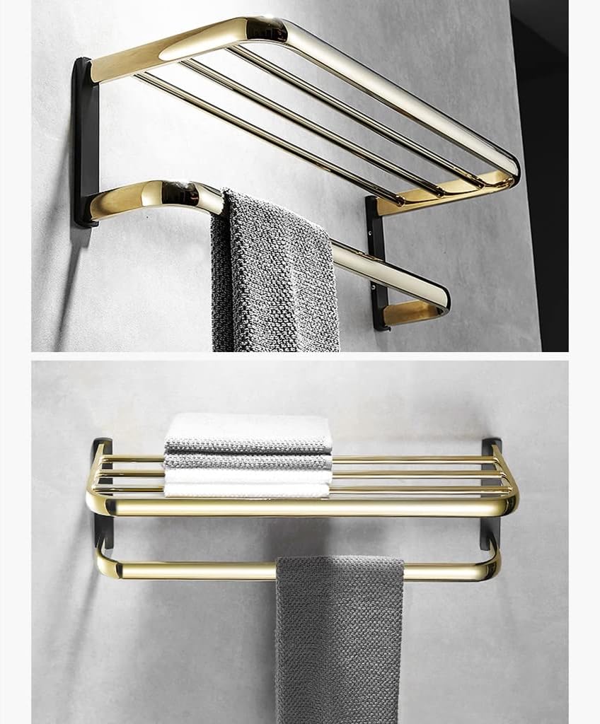 Towel Rails, Towel Rack Light All and Bath Towel Rack, Bathroom Wall Hangirack Towel Bar Towel Shelf/Towel Rack/a