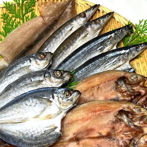 角助屋 干物 セット 無添加 ５種 詰め合わせ （ あじ / さんま / かます / するめ / ほっけ ） 約１.２ｋｇ 国産 肴 自宅用 贈呈用