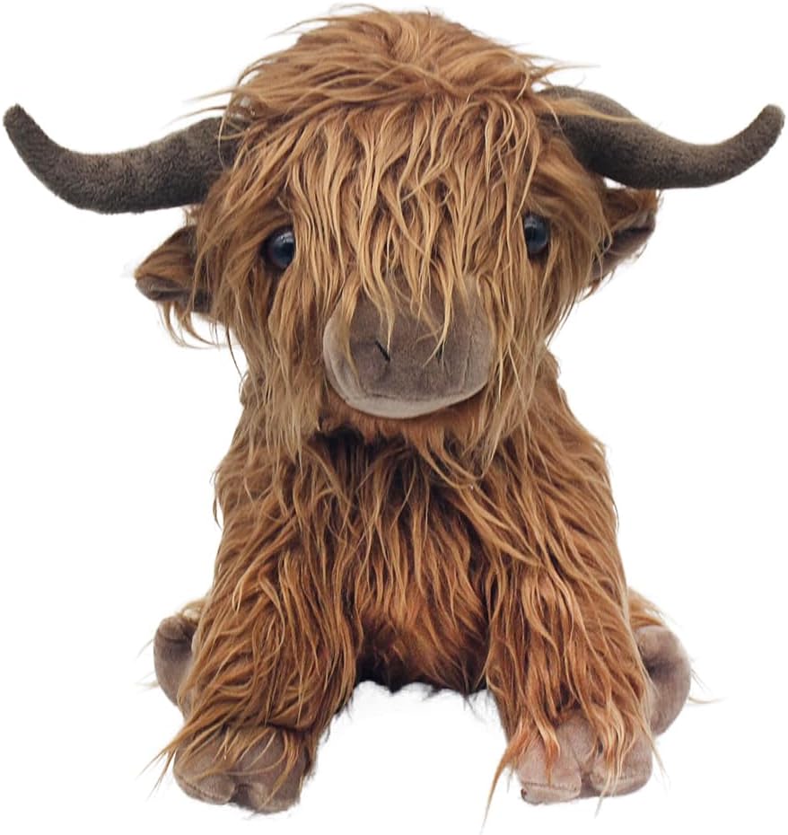 Lesser & Pavey Highland Cow Doorstop for Home & Office | Decorative Door Stopper for All Rooms | Lovely Door Stop for Everyday Use | Ideal Door Wedges Indoors for Floor