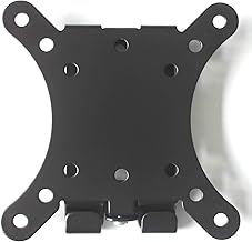 TV Wall Mount - Narrow Flat - for 13-27 Inch LED LCD Plasma Curved OLED - VESA 50 75 100 Black Model: L84B