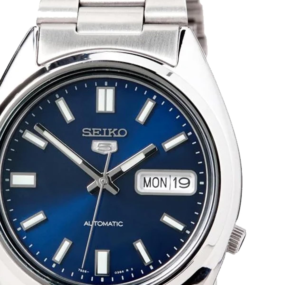 Seiko Men's Analogue Automatic Self-Winding Watch with Stainless Steel Bracelet – SNXS73K - Image 2