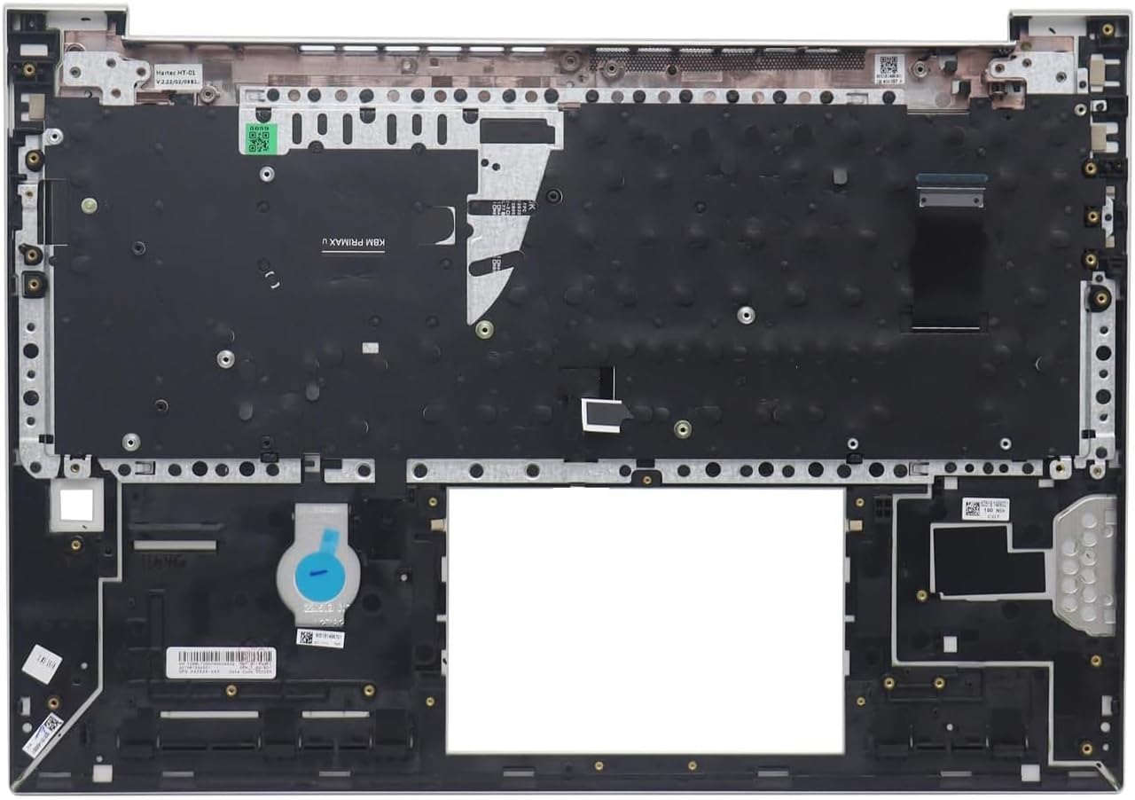 New Replacement for HP EliteBook 860 G9 865 G9 G10 EliteBook 1060 G9 Laptop Upper Case Palmrest Keyboard Assembly Part N08145-001 N13904-001 N13904-B31 Silver (Non-Backlit Keyboard)