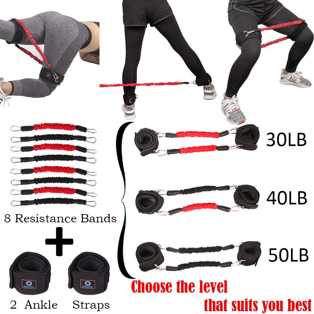NOANTA Booty Resistance Belt Workout Bands System, Legs and Butt Training Exercise Equipment